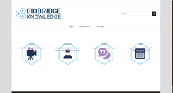 Desktop Screenshot of biobridge-event.com